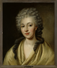 Porträt Maria Barbara Eleonore von Schaumburg-Lippe geb. Gräfin zu Lippe-Biesterfeld