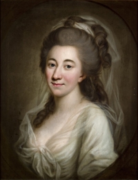Porträt Elisa von der (Elisabeth Charlotte Konstantia) Recke geb. Gräfin von Medem