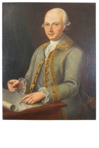 Porträt des Berghauptmanns Nicolaus Friedrich von Reden (1736-1791)