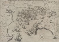 Eigentlicher Abriss der Baya Caditz, etc: Wie solche von der Englischen Flotta im Monat Novemb: vergeblich angegriffen worden. 1625.