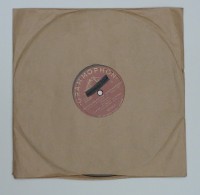 Schallplatte 78 rpm "Man kann sein Herz nur einmal verschenken" & "Meine Lieblingsmelodie"