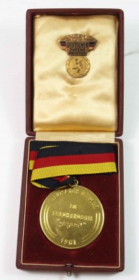 Medaille Deutscher Jugendmeister im Feldhandball 1961