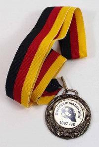 Bronzemedaille der Bezirksmeisterschaft Süd 1997/98
