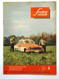 Der Deutsche Straßenverkehr Heft 4 des Jahres 1962