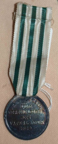 Kriegsgedenkmünze oder Campagne-Medaille, Sachsen-Hildburghausen, 1814/15