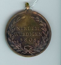 Silberne Medaille der Freimaurerloge Apollo, Deutschland, Anfang 19. Jahrhundert