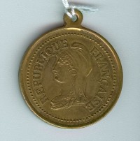 Medaille Republique Francaise, Proclamation de la Republique 1870