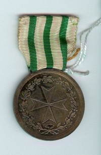 Kriegsdenkmünze oder Campagne-Medaille des Herzogtums Sachsen-Coburg-Saalfeld, 1814