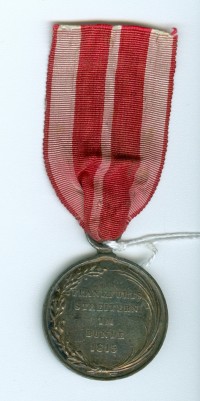 Silberne Kriegsdenkmünze für Offiziere und Mannschaften aus dem Gebiet der Stadt Frankfurt/Main