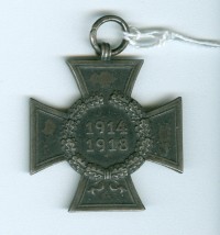 Ehrenkreuz des Weltkrieges 1914-1918 für Kriegsteilnehmer, 1. Weltkrieg