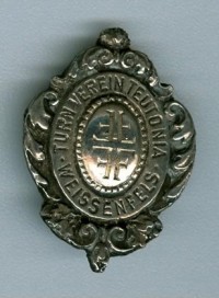 Mitgliedsabzeichen des Turnvereins "Teutonia" Weißenfels
