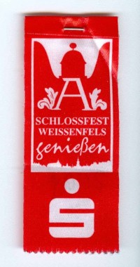Veranstaltungsabzeichen für das Weißenfelser Schloßfest 2009