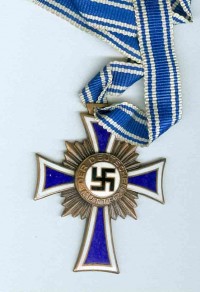 Ehrenkreuz der Deutschen Mutter 3. Stufe, 2. Form 1939 - 1944, Mutterkreuz