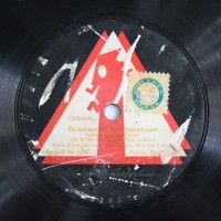 Schallplatte 78 rpm des Labels Vox-Schallplatten- und Sprechmaschinen A.-G., Berlin-Tiergarten