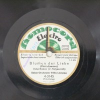 Schallplatte 78 rpm des Labels Homocord