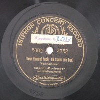 Schallplatte 78 rpm des Labels Isiphon
