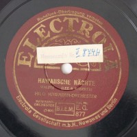Schallplatte 78 rpm des Labels Electrola