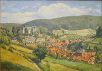 Blick auf Stolberg von Süden (Stolberg II), 1930