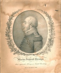 Alexius Friedrich Christian, Herzog von Anhalt-Bernburg