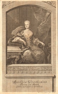 Agnesia Wilhelmina Fürstin von Anhalt, geborene Reichsgräfin von Wuthenau