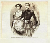 Ernst Friedrich Paul Georg Nicolaus, Herzog von Sachsen Altenburg, und Gemahlin Agnes Prinzessin v. Anhalt-Dessau