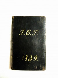 Gesangbuch, Faberscher Verlag 1838
