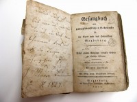 Gesangbuch, Pansaische Buchdruckerey, 1818