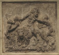 Bacchus auf dem Löwen, aus der Folge Stadien der Trunkenheit mit Tierallegorien