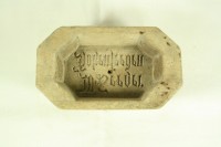 Butterform mit Inschrift „W. Seeger, Hohenseeden“