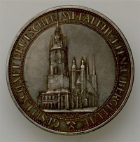 Medaille: Gesellschaft deutscher Metallhütten und Bergleute