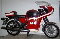 Motorrad MZ TS 250 Umbau Rennverkleidung