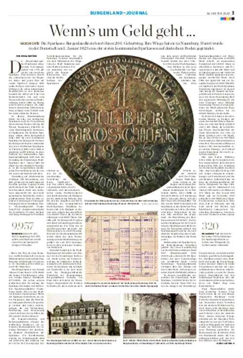 Naumburger Tageblatt/Mitteldeutsche Zeitung, Burgenlandjournal 31.12.2022 / Wieland Führ [RR-F]